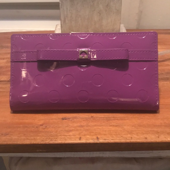 kate spade Handbags - Kate Spade purple wallet